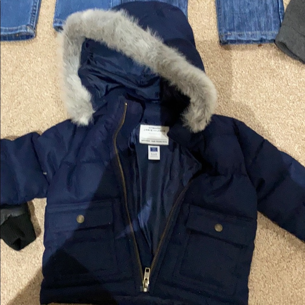 Kids heavy insulated jacket